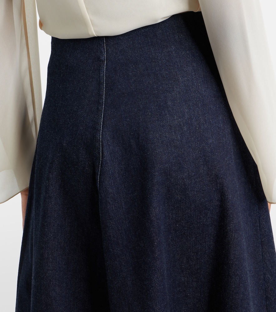  Altuzarra Altuzarra Varda Denim Midi Skirt 