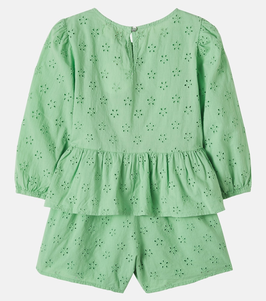  Cozmo Cozmo Set Alma Aus Bluse Und Shorts Aus Baumwolle 