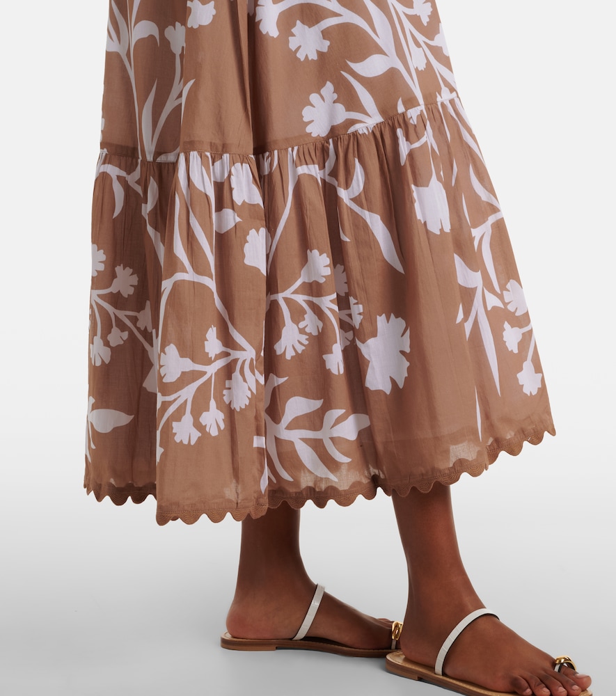  Juliet Dunn Juliet Dunn Midikleid Aus Baumwolle 