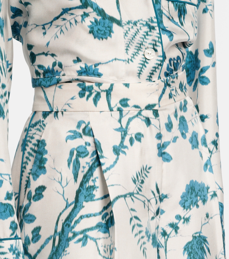  Erdem Erdem Pyjama-hose Aus Seide 