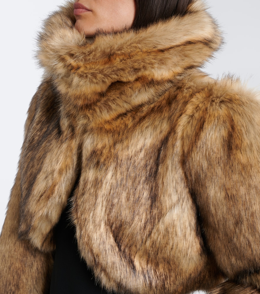 Cropped Turtleneck Jacket