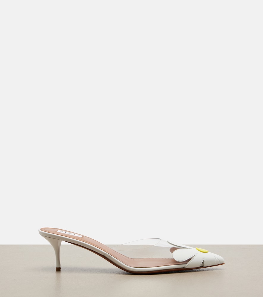  Alaia Alaia Bloom Floral Mules 