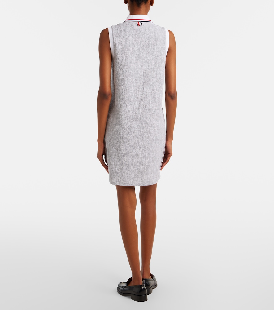  Thom Browne Thom Browne Kleid Aus Tweed Aus Einem Baumwollgemisch 