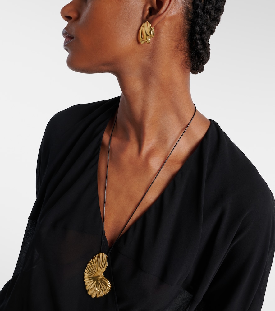 Ocean 24Kt Gold-Plated Earrings