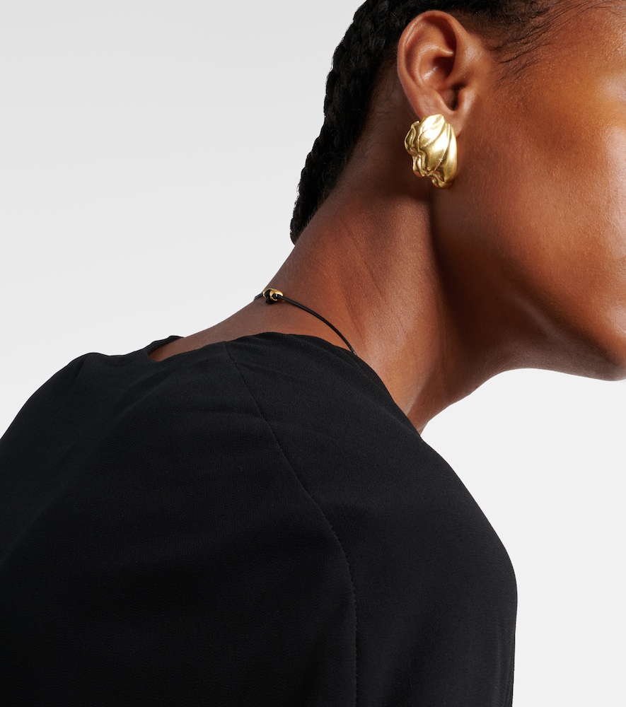 Ocean 24Kt Gold-Plated Earrings
