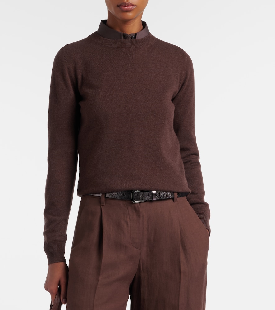 Brunello Cucinelli Monili cashmere sweater