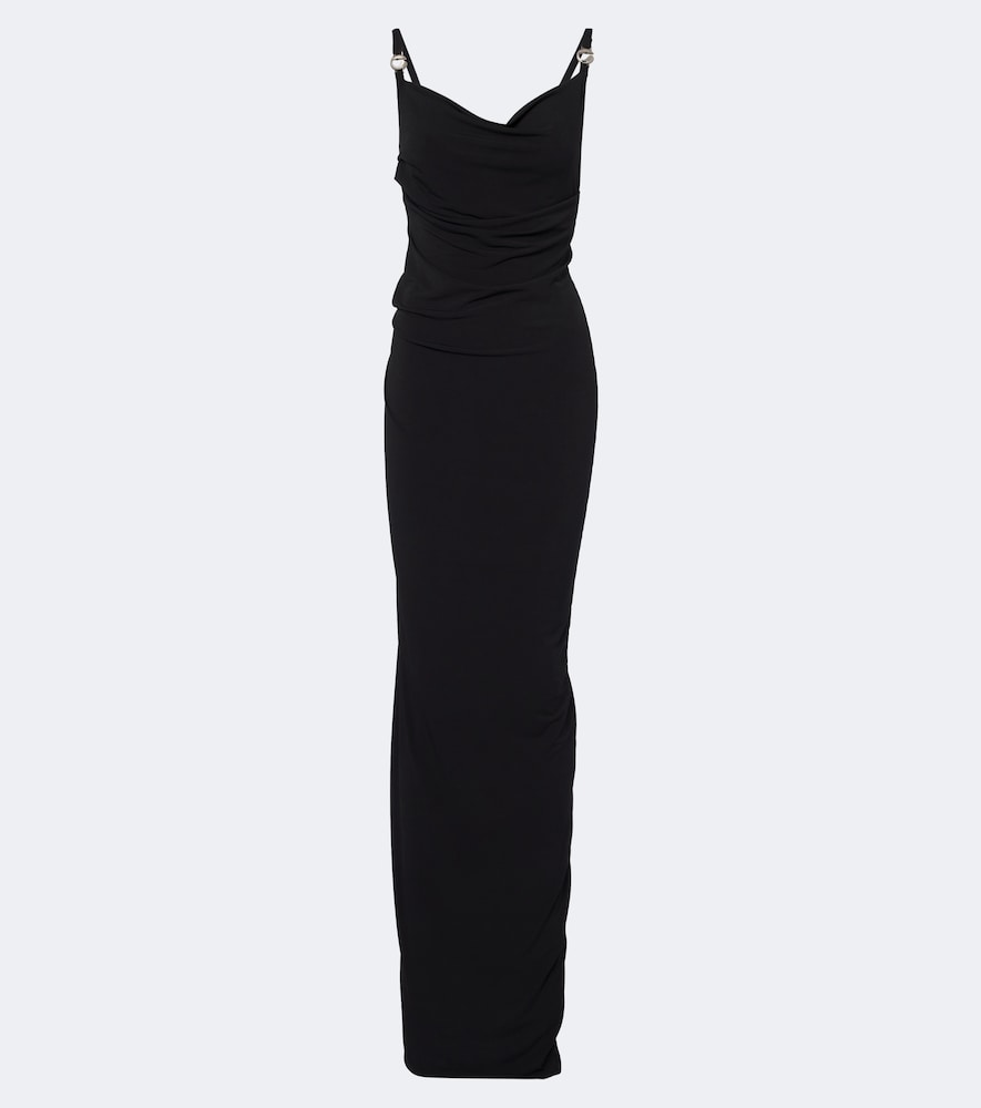 Maxikleid aus Jersey