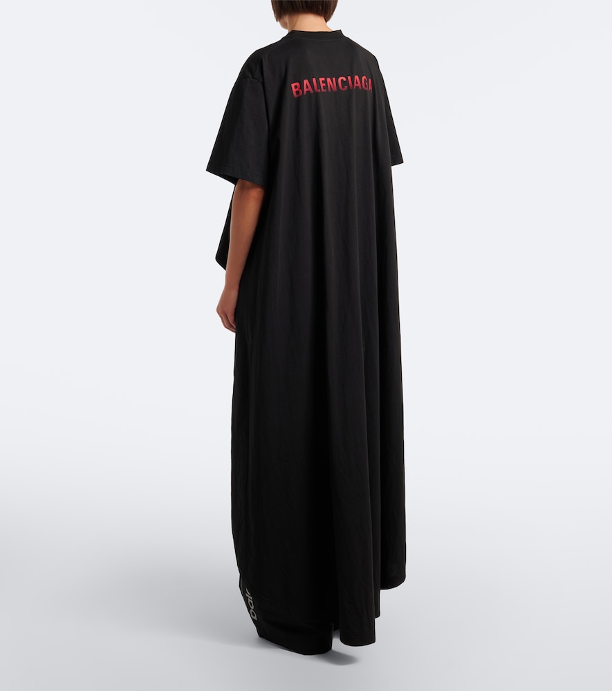 Asymmetric Cotton Jersey T-Shirt