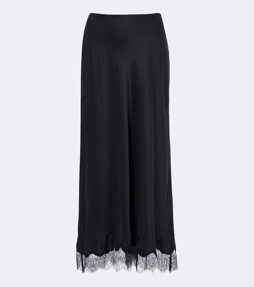 Kristin Lace-Trimmed Maxi