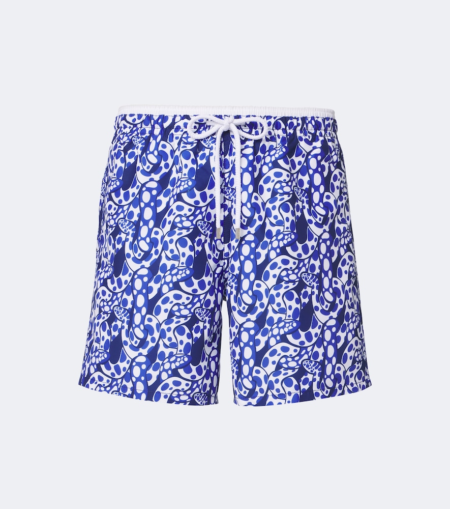 Vilebrequin Men's Blue Moka Printed Swim Trunks UK Size 32 - Mytheresa - Image 1