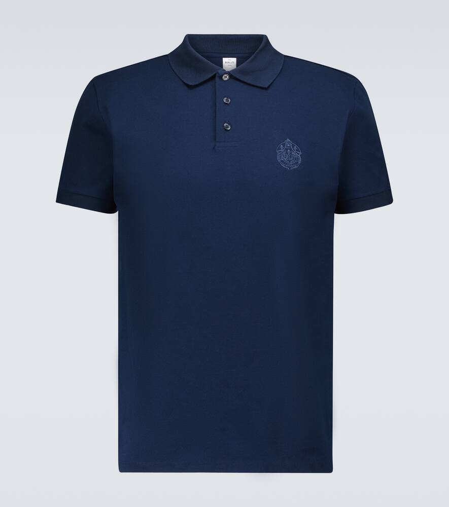 Berluti Polo shirt with embroidered crest