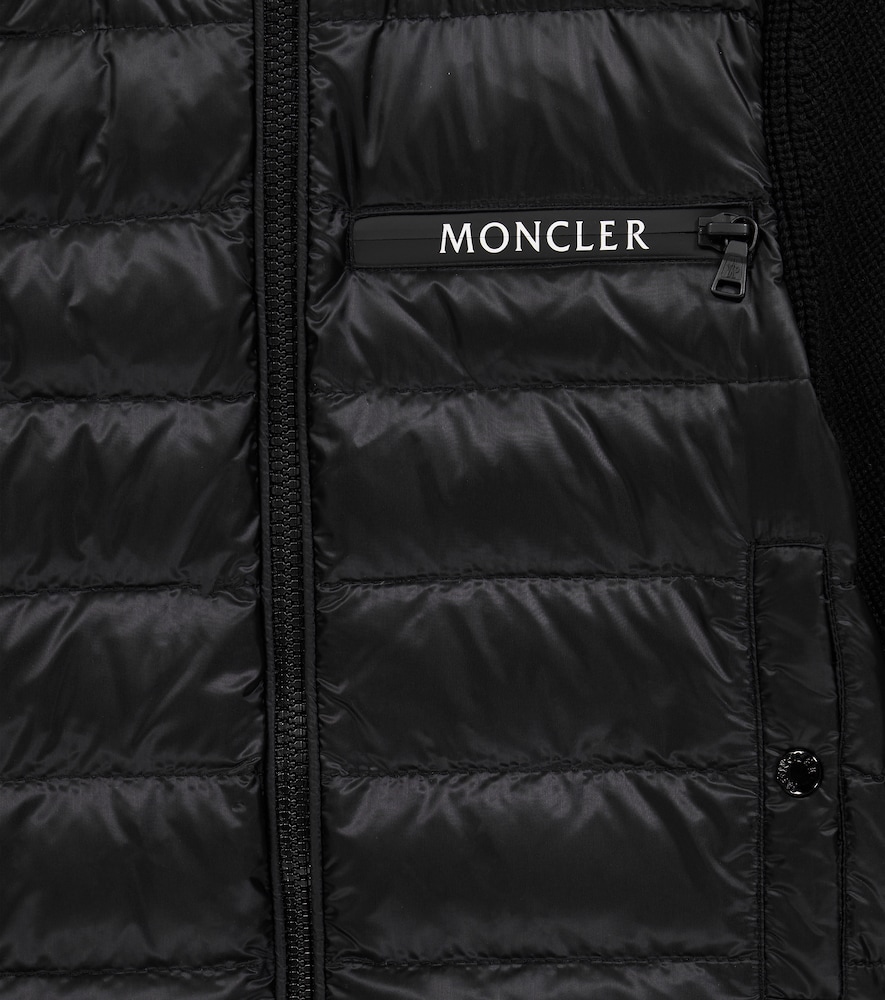  Moncler Enfant Moncler Enfant Daunenjacke Aus Schurwolle 