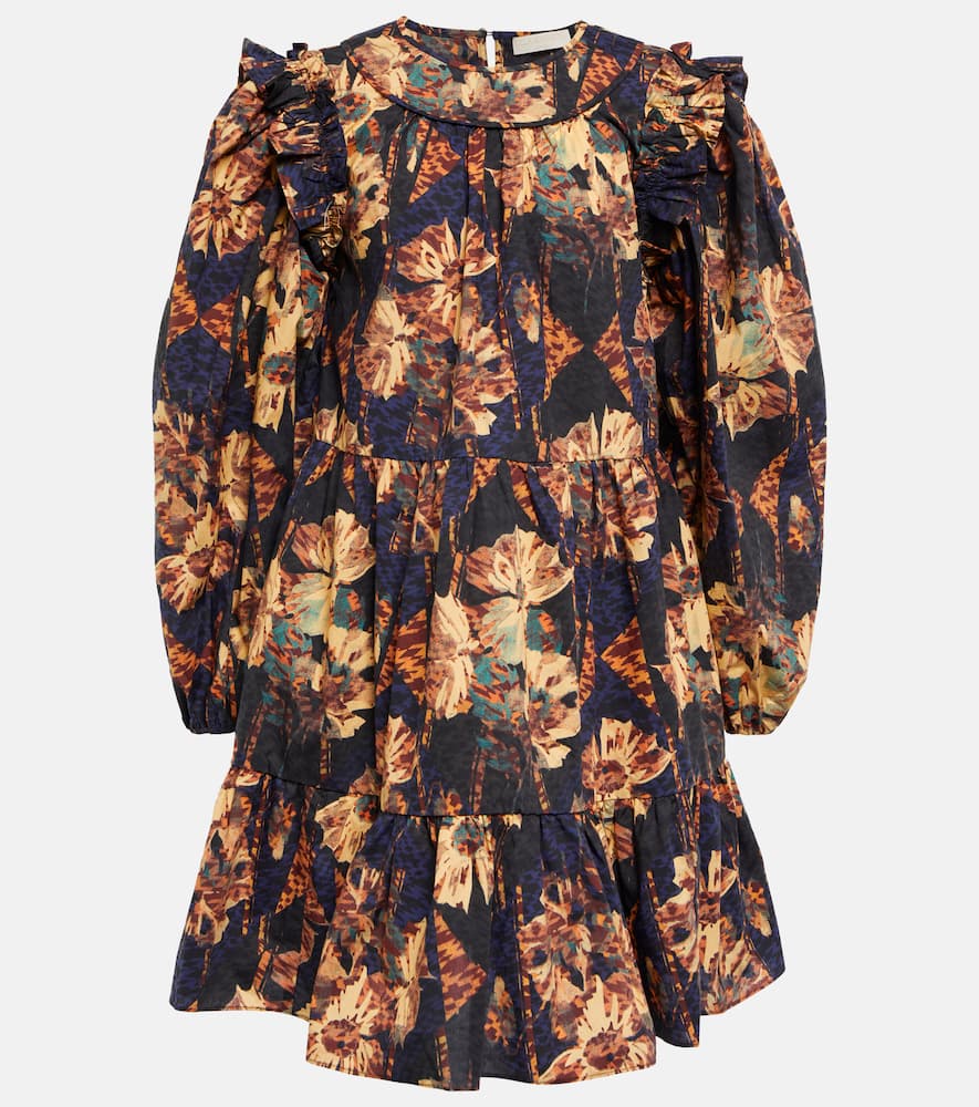 Ulla Johnson Rhea floral cotton poplin minidress