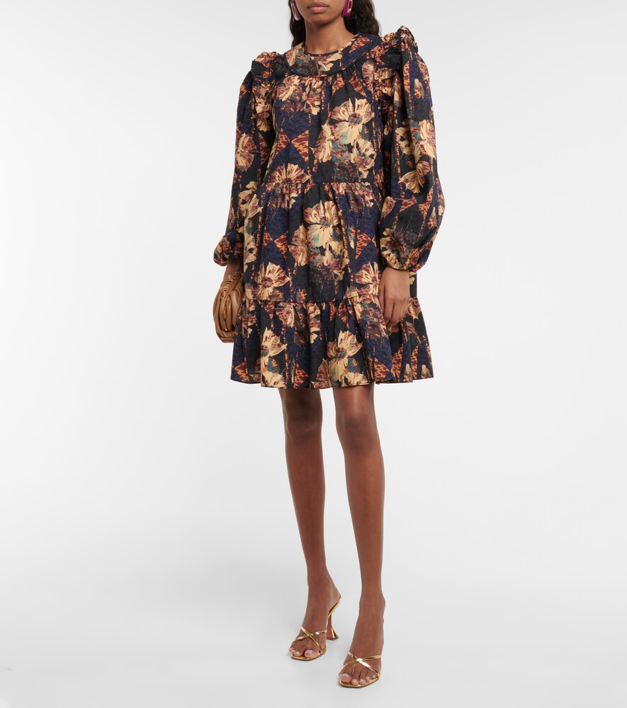  Ulla Johnson Ulla Johnson Minikleid Rhea Aus Baumwollpopeline 