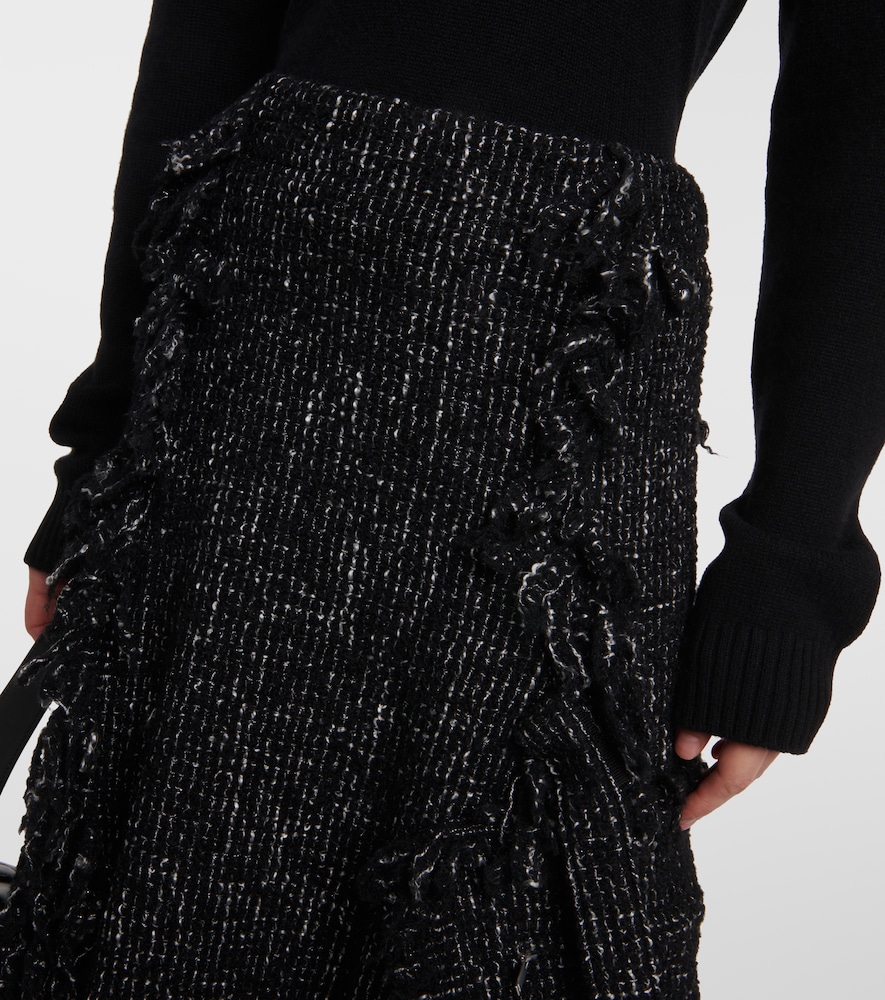 Sacai Sacai Midirock Aus Tweed 