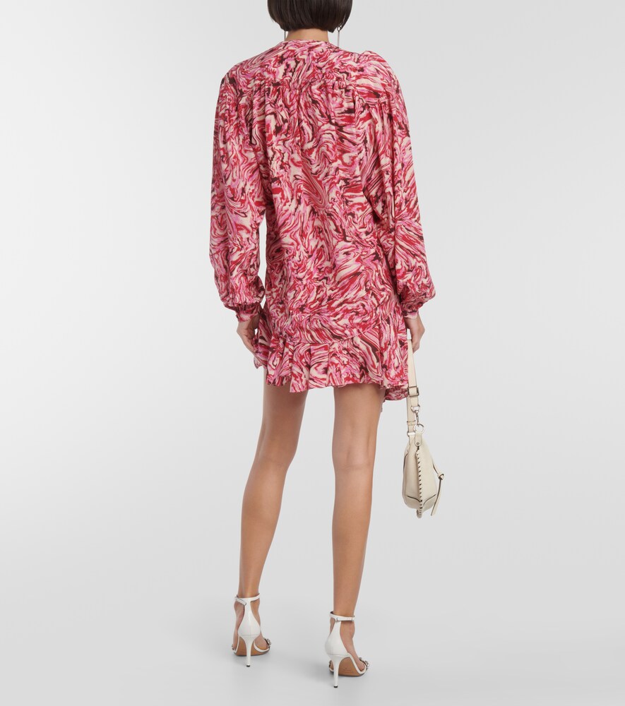  Isabel Marant Isabel Marant Bedruckte Bluse Tiphaine Aus Seide 