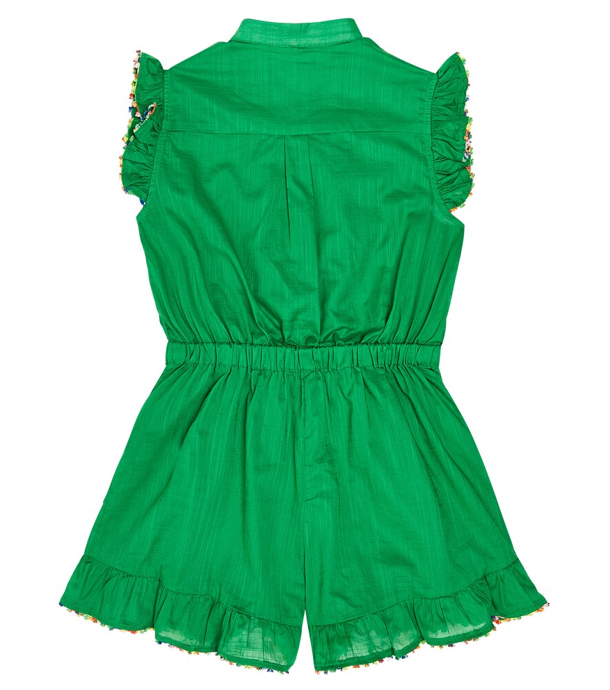  Zimmermann Kids Zimmermann Kids Playsuit Junie Aus Baumwolle 