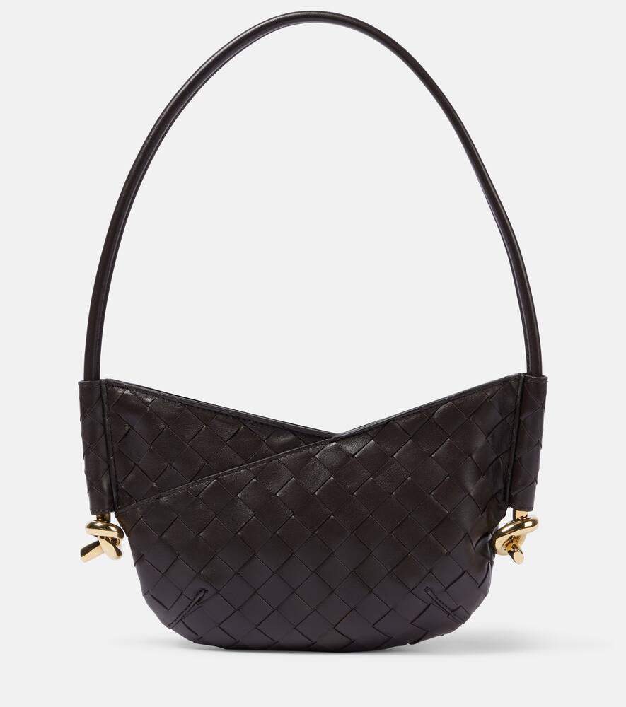 Bottega Veneta Solstice Baby Intrecciato leather shoulder bag