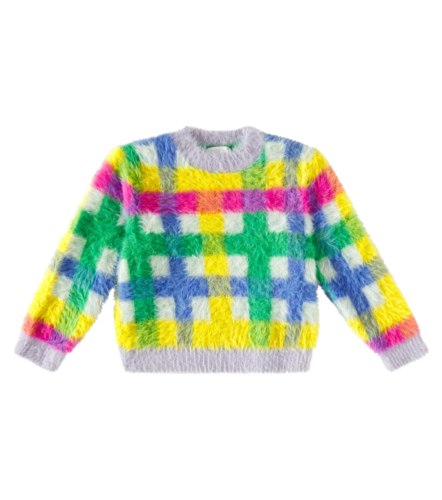 Stella McCartney Kids Checked sweater　ステラ マッカートニー キッズ チェック セーター Stella
