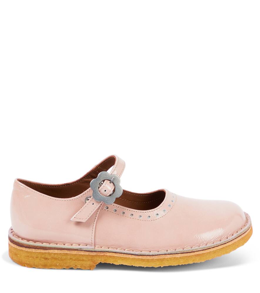 Pèpè Naplak Leather Ballet Flats In Pink