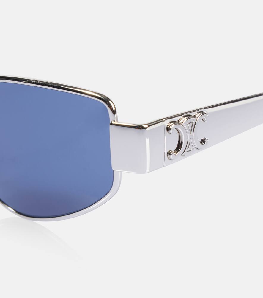 Celine Triomphe Cat-eye Sunglasses In Blue