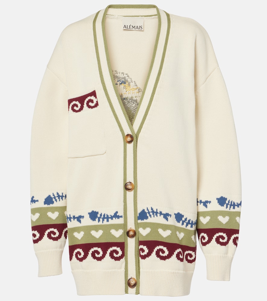 Alémais Bath House cotton cardigan