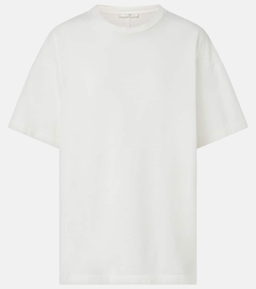The Row Lavinia Oversized Crew-neck T-shirt In White