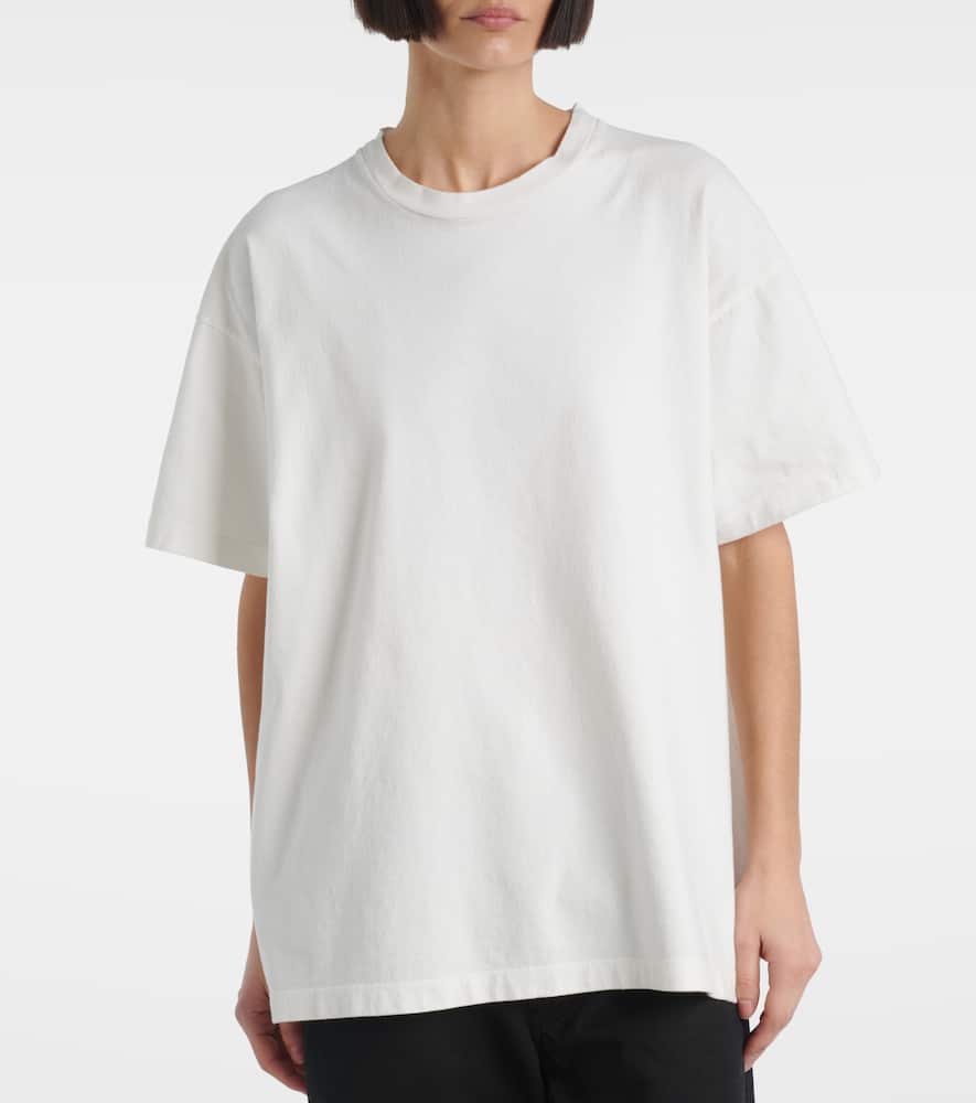 The Row Lavinia Oversized Crew-neck T-shirt In White