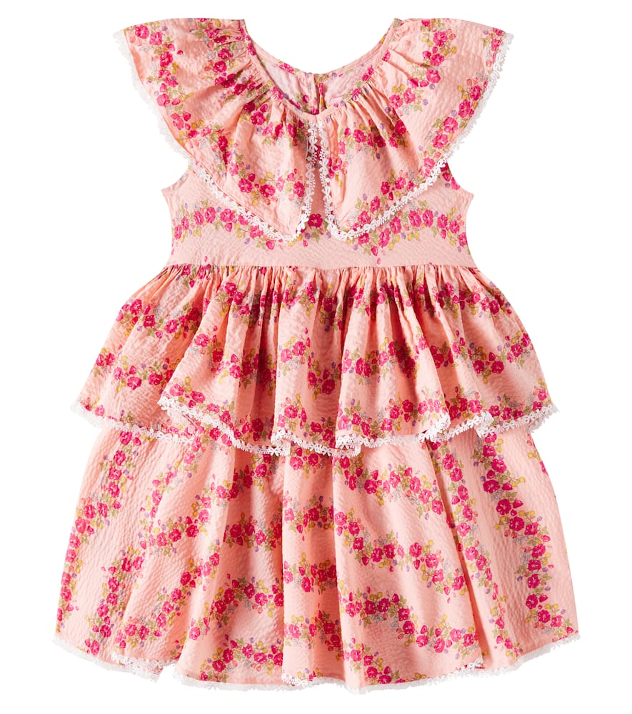 KONGES SLOJD KONGES SLØJD BELLA FLORAL TIERED COTTON DRESS