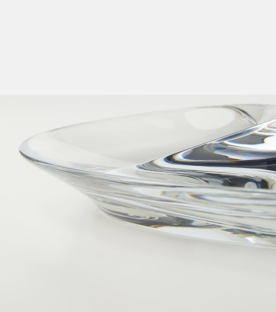  Zaha Hadid Design Zaha Hadid Design Swirl Crystal Bowl 