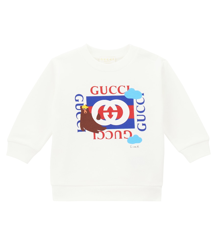 Gucci Kids x Euan Roberts baby cotton fleece sweatshirt
