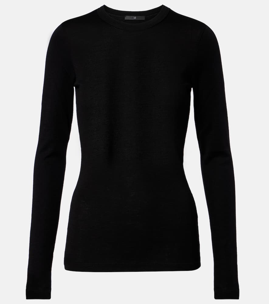 Rohe Long-sleeved Sweater In Black