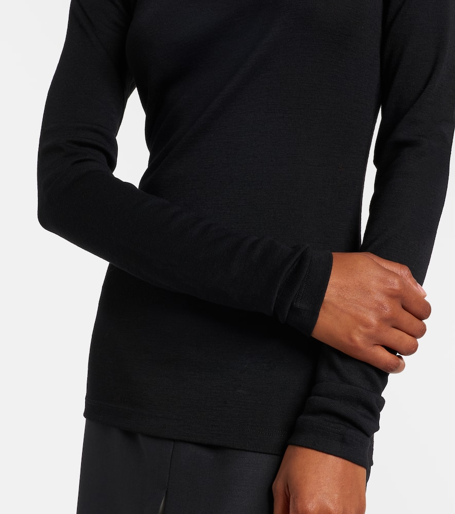 Rohe Long-sleeved Sweater In Black