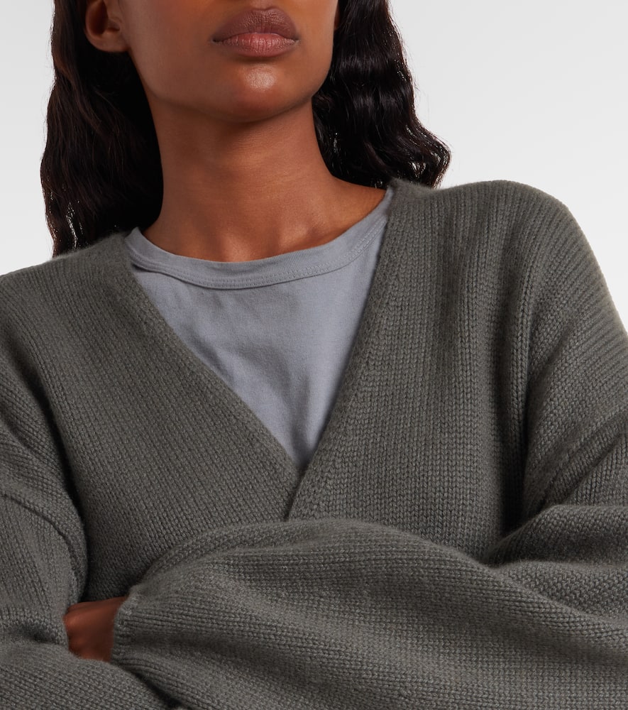 Lisa Yang Laurina Cashmere Wrap Cardigan In Green