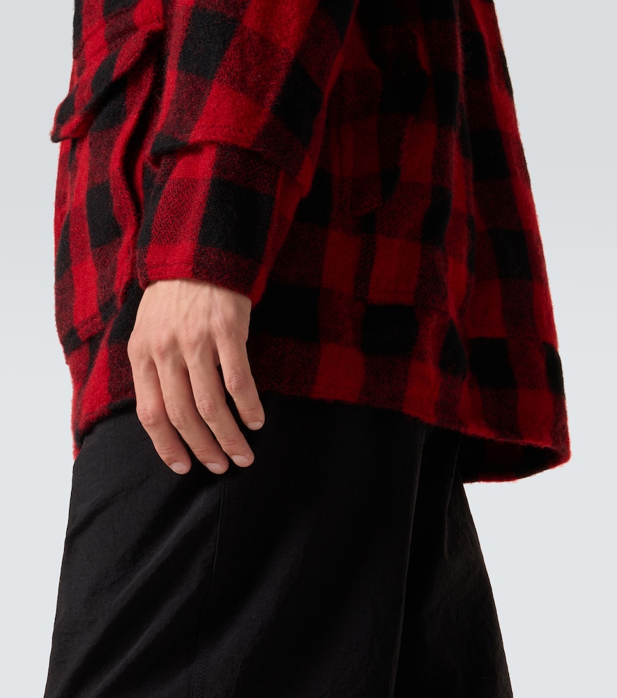  Junya Watanabe Junya Watanabe Jacke Aus Wolle 