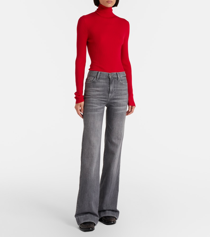  7 For All Mankind 7 For All Mankind Modern Dojo High-rise Flared Jeans 