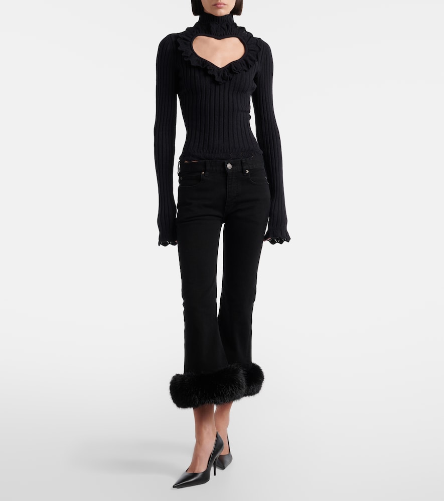  Balenciaga Balenciaga Jeans Capri A Vita Bassa 