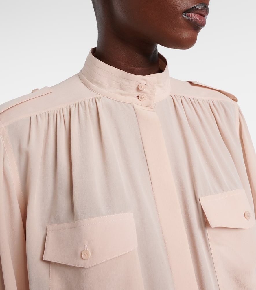 Chloé Silk Shirt In Multi