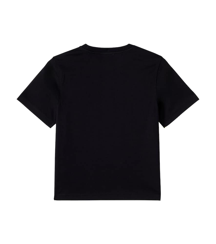 Burberry Thomas Bear And Friends Cotton T-shirt In Black