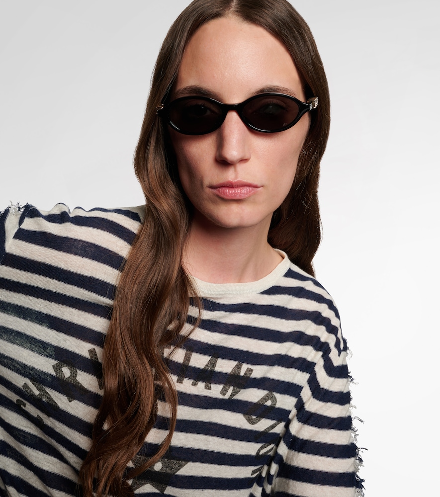 Eyewear Diortreasure R1I Oval Sunglasses