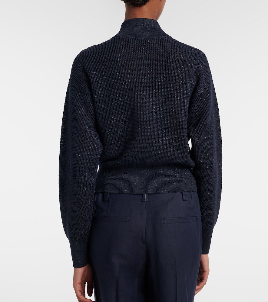  Brunello Cucinelli Brunello Cucinelli Cotton-blend Cardigan 