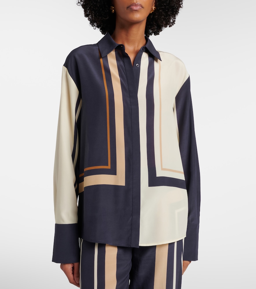 Printed Silk Shirt
