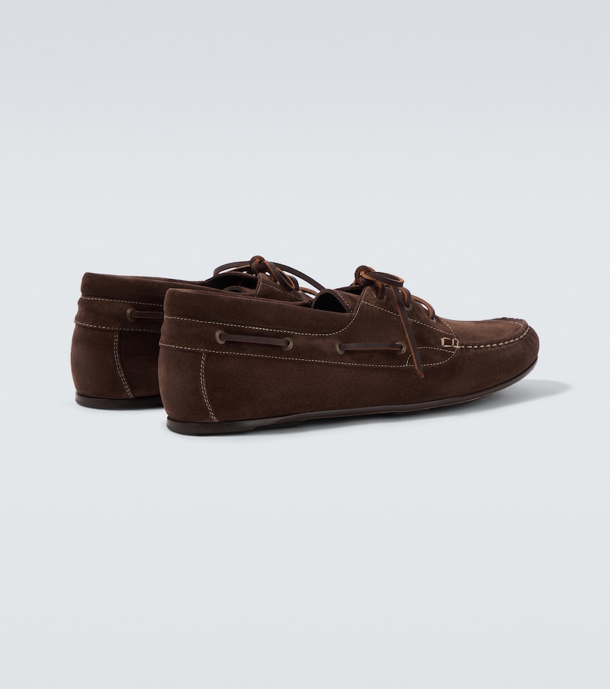  Manolo Blahnik Manolo Blahnik Segelschuhe Marino Aus Veloursleder 