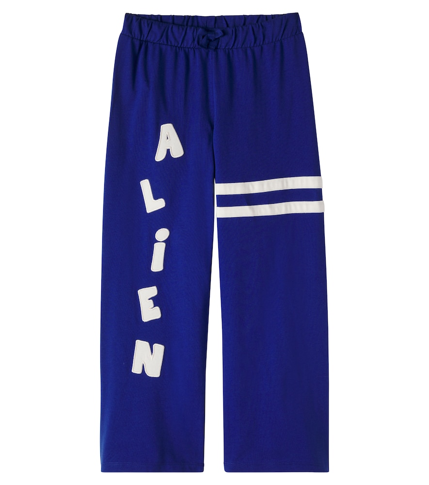 Mini Rodini Appliqué Cotton Sweatpants