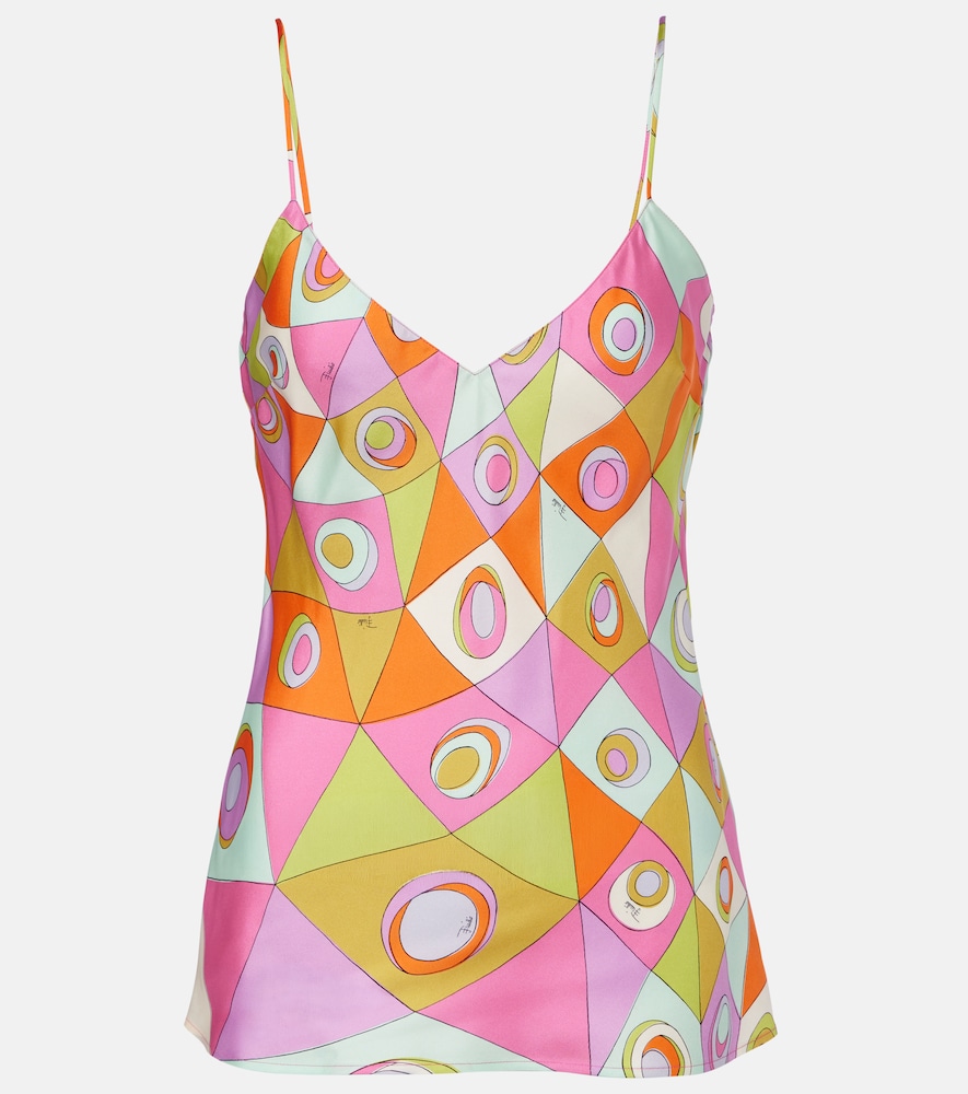 Pucci Occhi silk twill camisole | Thumbnail 6