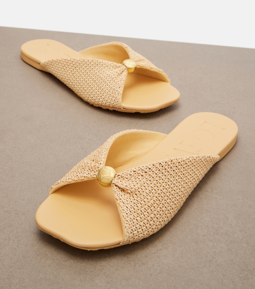  Loewe Loewe Paula's Ibiza Pebble Soft Slides 