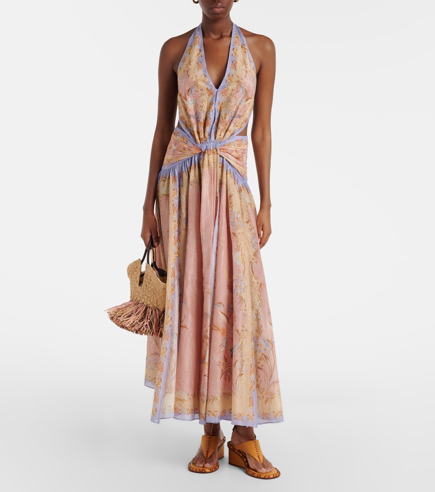 Zimmermann Indra cotton and silk-blend maxi dress