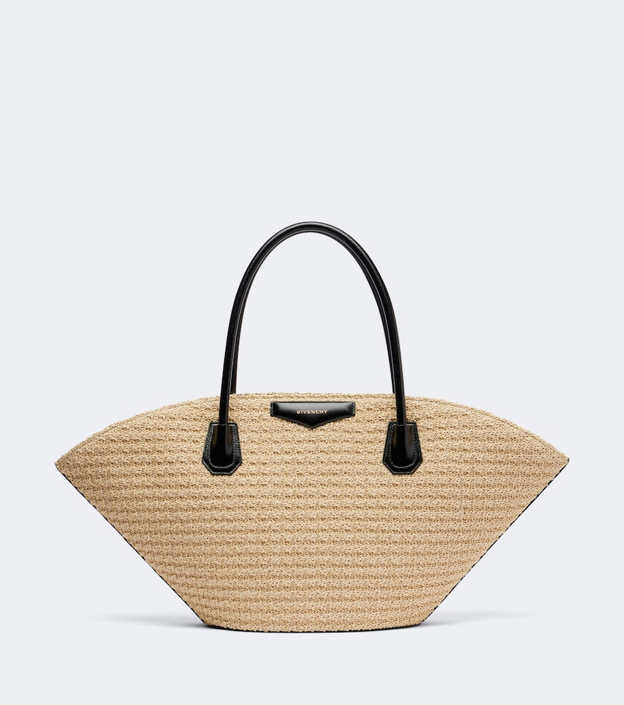 Tote Bag Antigona Small mit Leder
