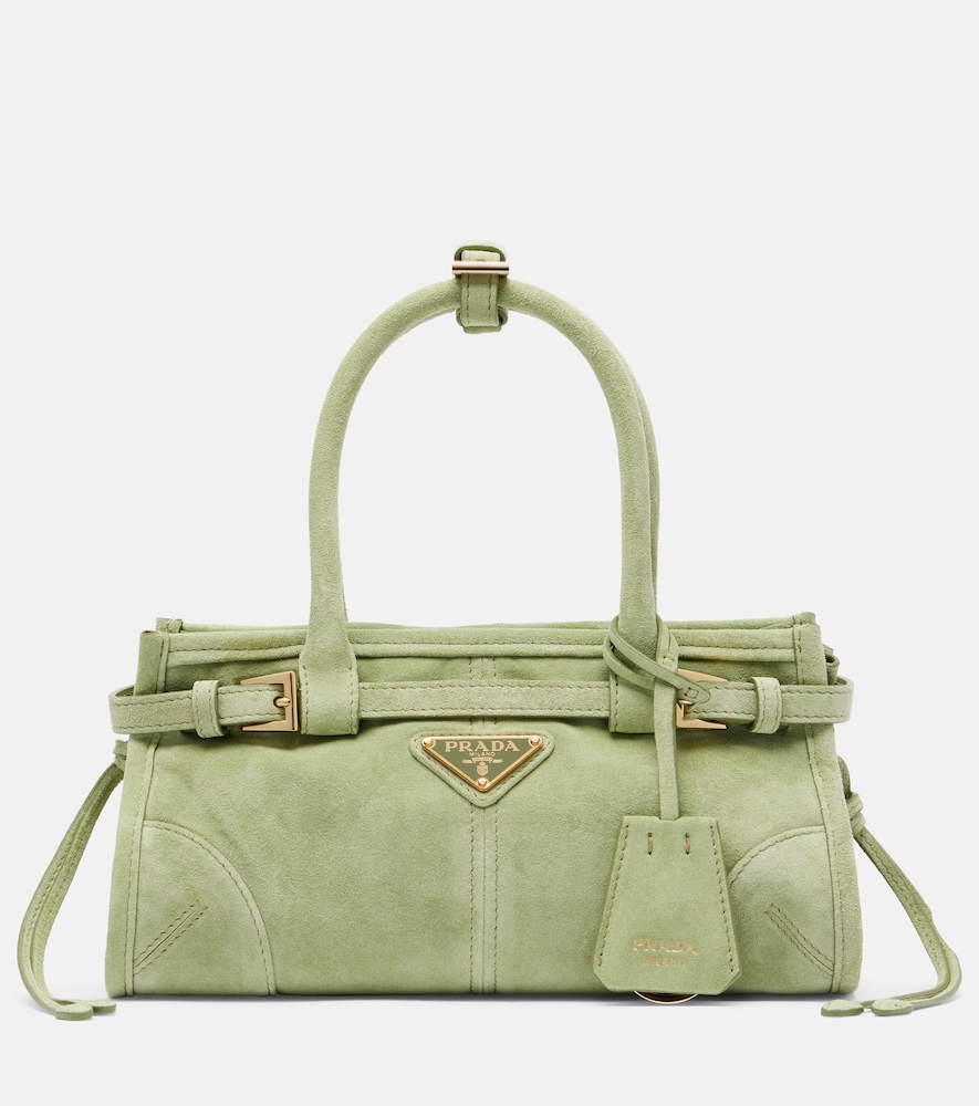 Borsa a mano Bonnie Mini in suede