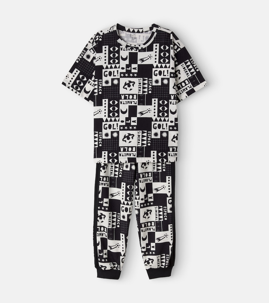 Fábula Bedrucktes Set aus T-Shirt und Sweatpants